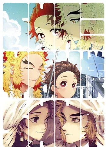 Demon slayer Boys Love Manga Doujinshi
