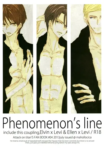 Attack on Titan Boys Love Doujinshi