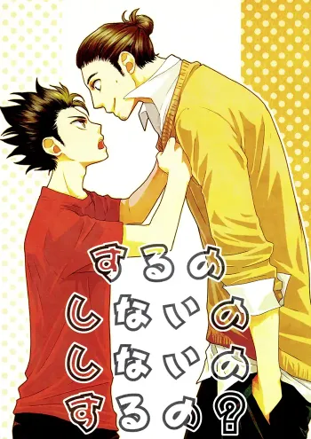 Haikyū Boys Love Doujinshi